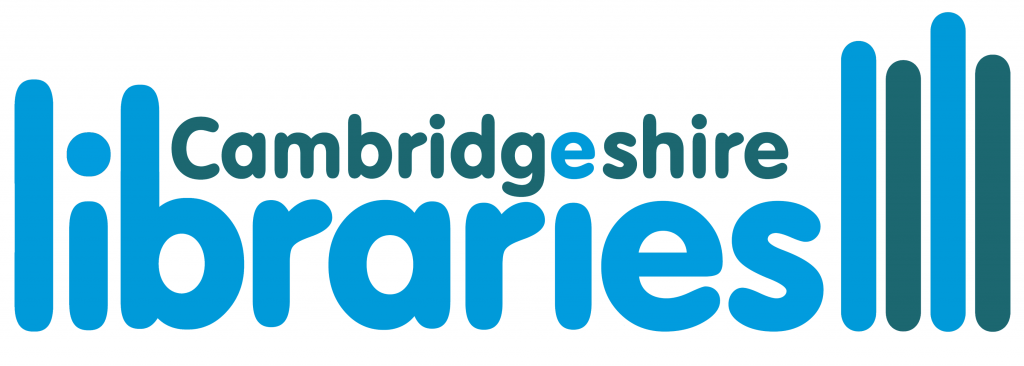Cambridgeshire Libraries logo
Font is blue